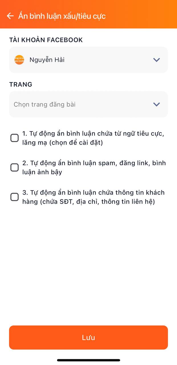 Ẩn Bình Luận