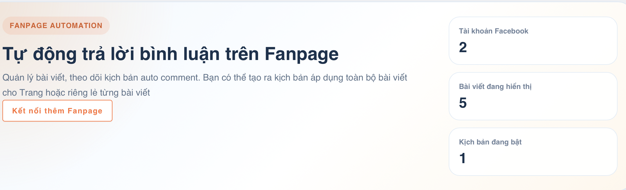 Kết nối Facebook nhanh chóng bằng 1 click chuột trên BumX