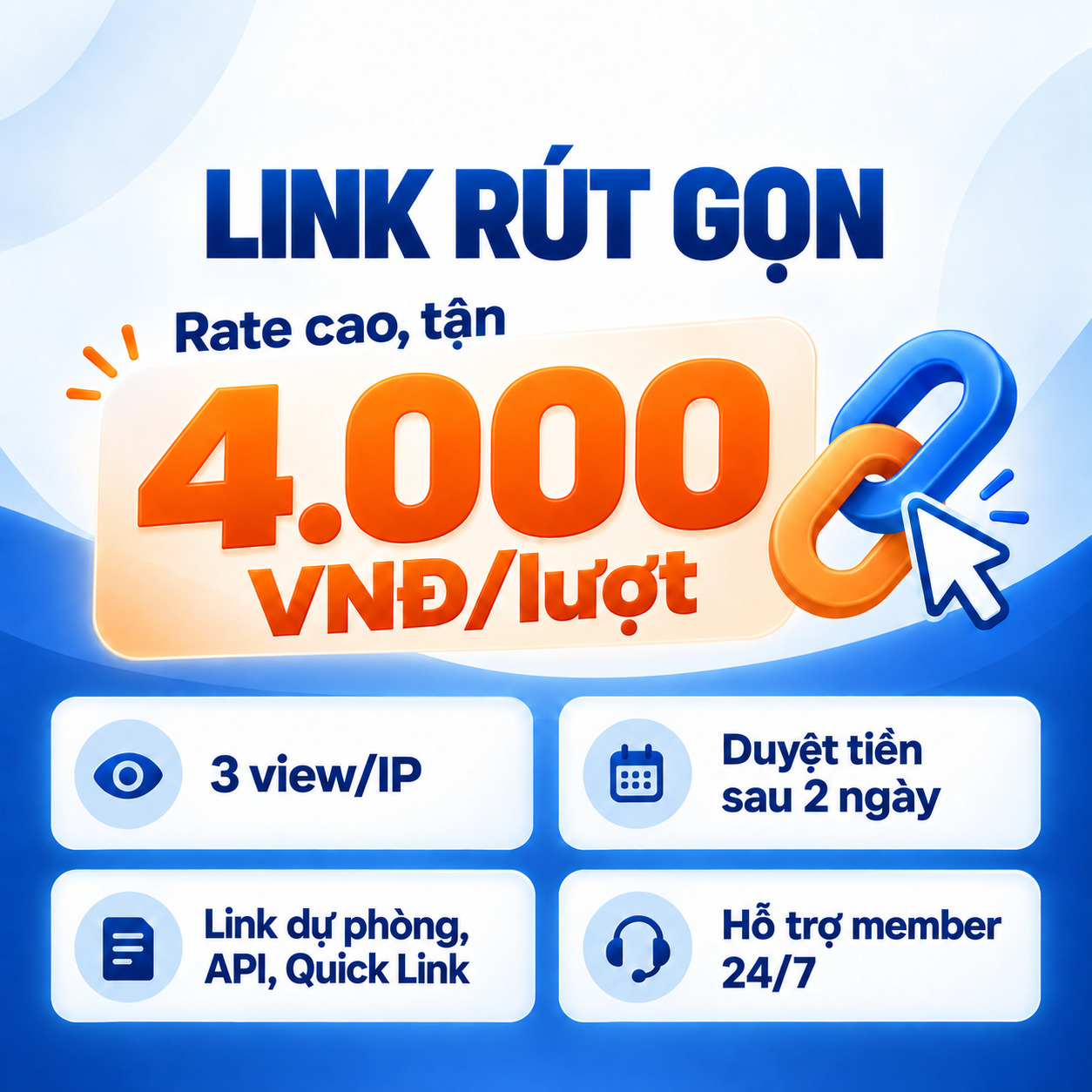 Kiếm tiền với Link rút gọn BumX