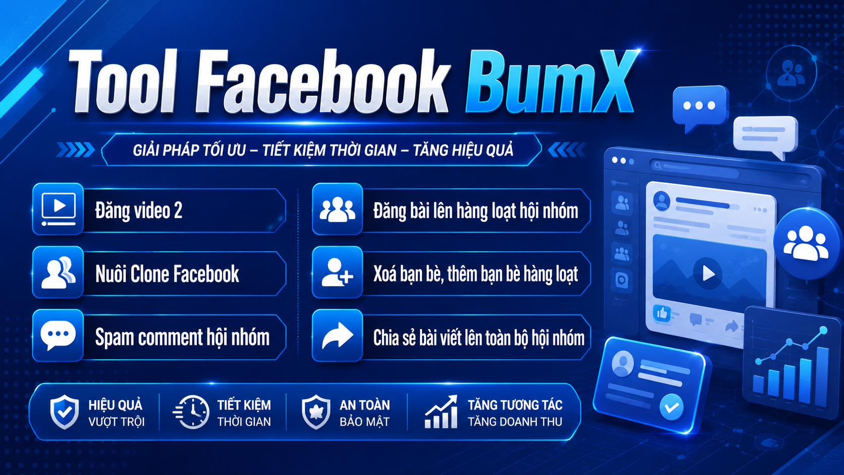 Tool Facebook BumX