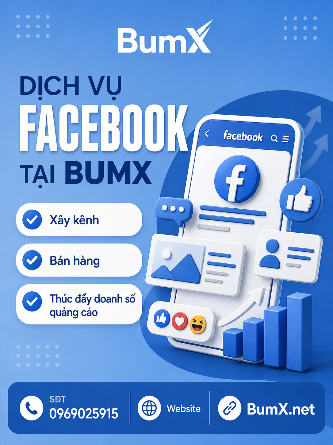 Banner dịch vụ Facebook BumX