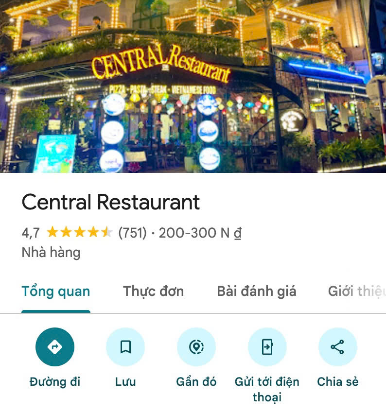 Khách hàng BumX Review Maps 1