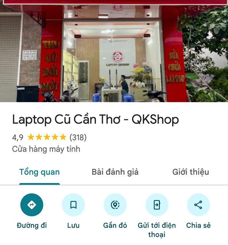 Khách hàng BumX Review Maps 4